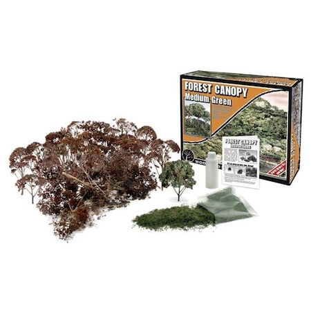 Woodland Scenics Woodland Scenics WOO1661 Medium Green Forest Canopy WOO1661